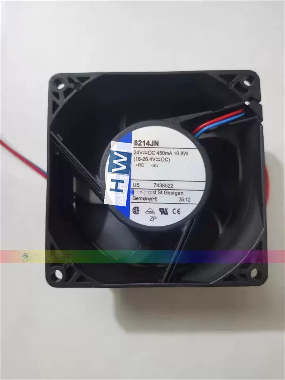 1/piece 8214JN 24V 0.45A 10.8W 8038 8CM Equipment Axial Flow Cooling Fan