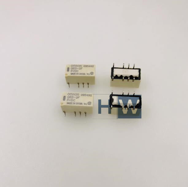 10Pcs Relay G6S-2F-5VDC Two Group Conversion 8-pin Patch