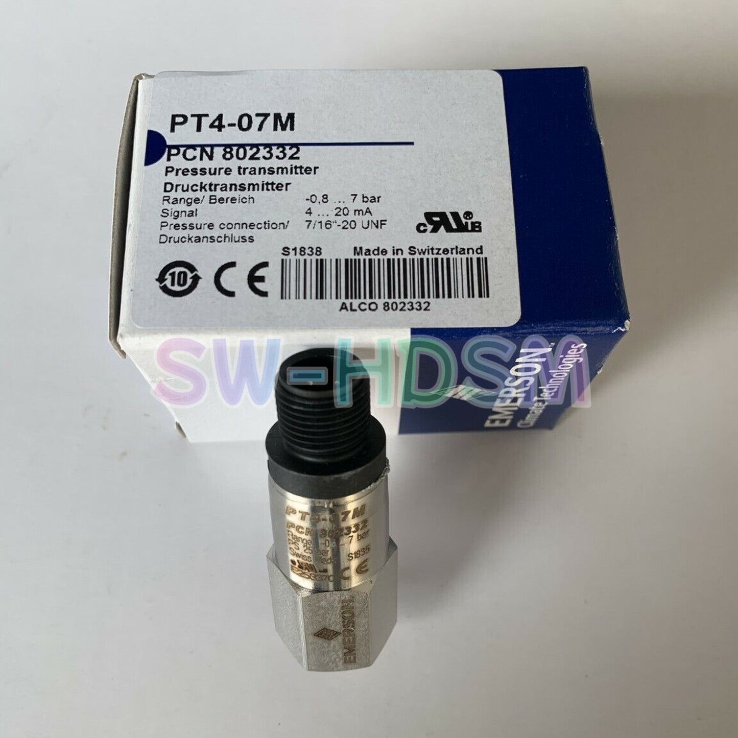 1PCS for EMERSON PT4-07M PCN 802332 LP PRESSURE TRANSMITTER Freight Free
