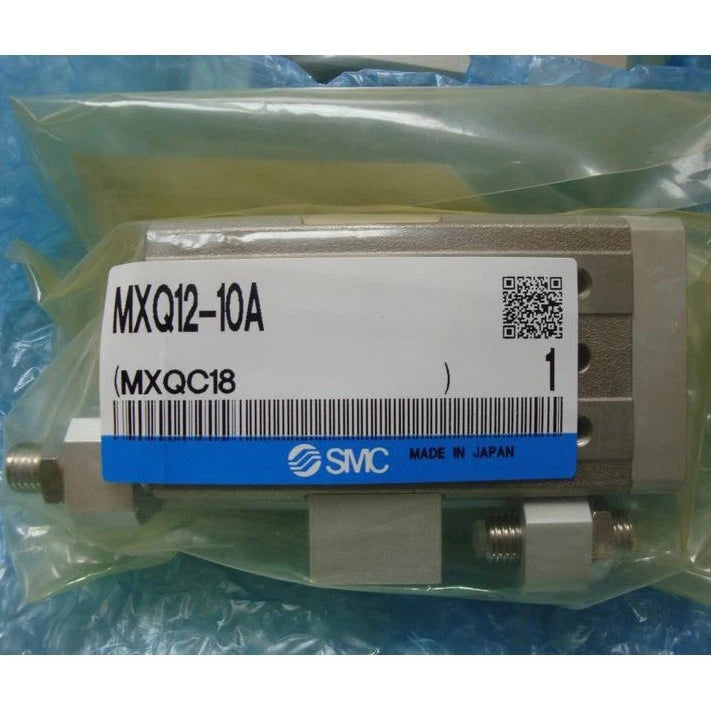 one SMC MXQ12-10A pneumatic slide cylinder Fast Shipping #P