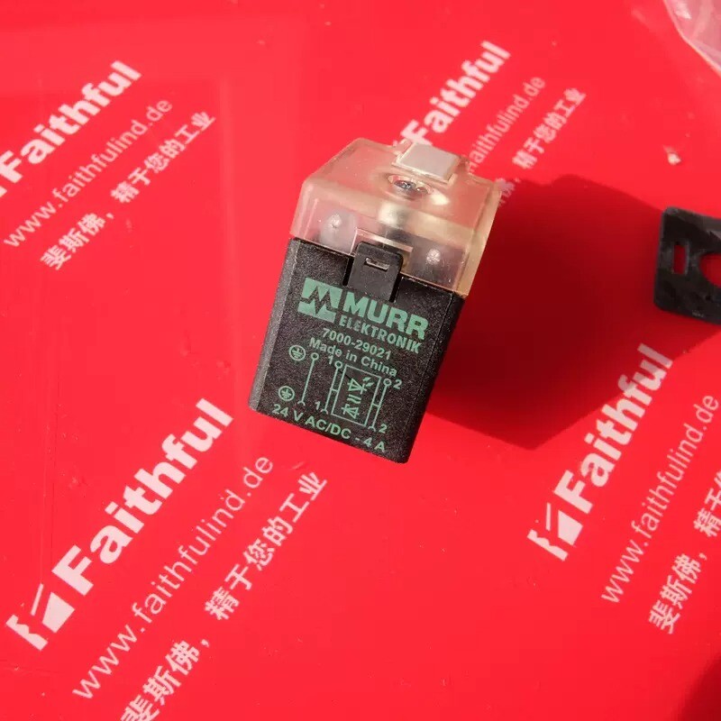 1pcs MURR Solenoid Valve Plug 7000-29021-0000000 24V