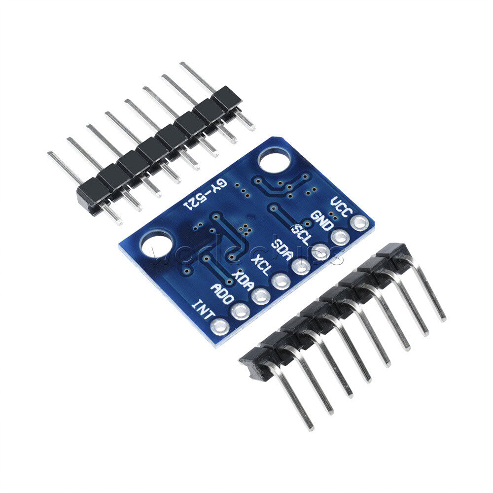 100PCS MPU-6050 Module 3 Axis Gyroscope+Accelerometer For Arduino MPU 6050T