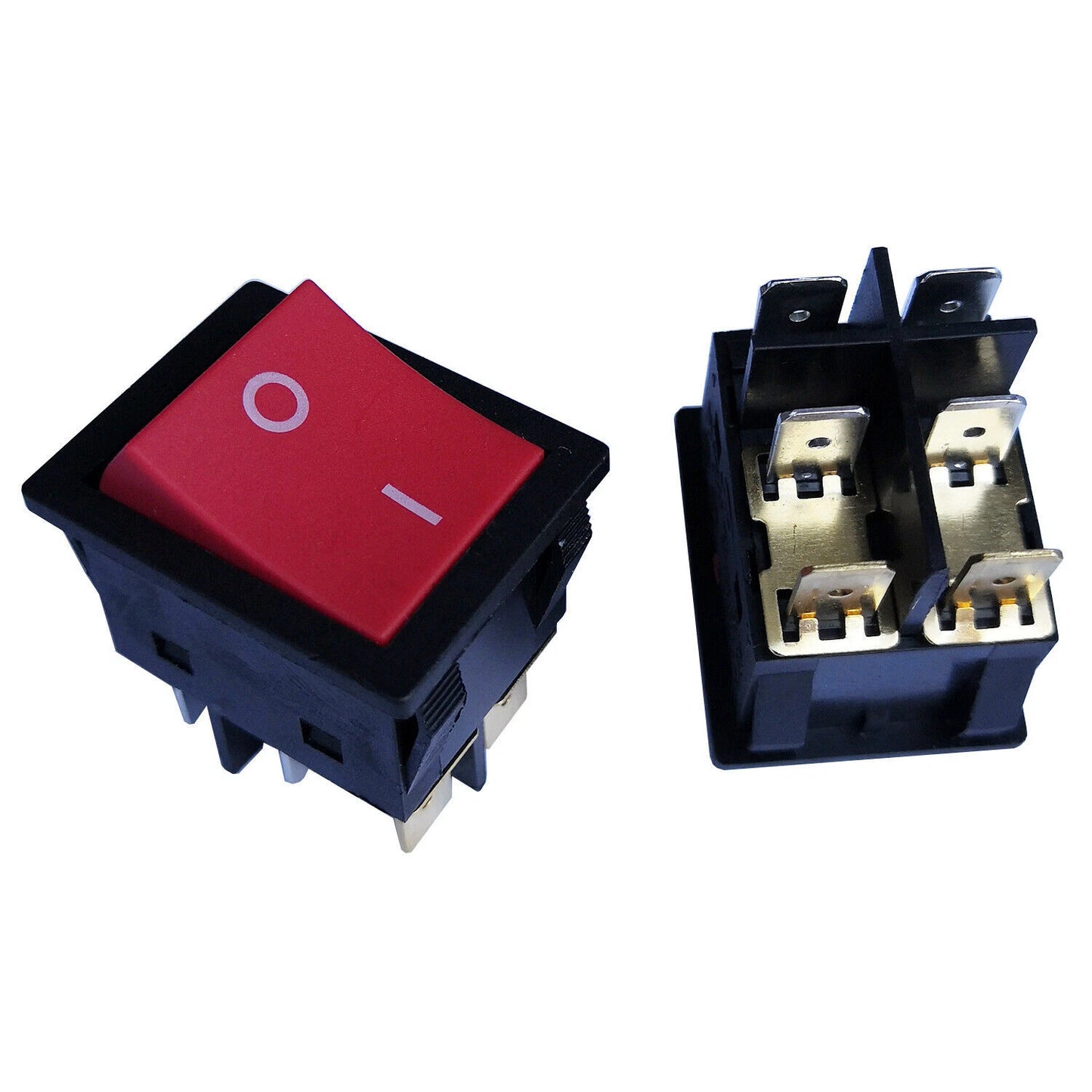 2pcs Rocker Switch JD03-A1 6Pin 125/250V 30A Inverter Welding Machine button