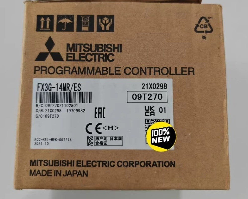 1pcs Mitsubishi FX3G-14MR/ES PLC Module