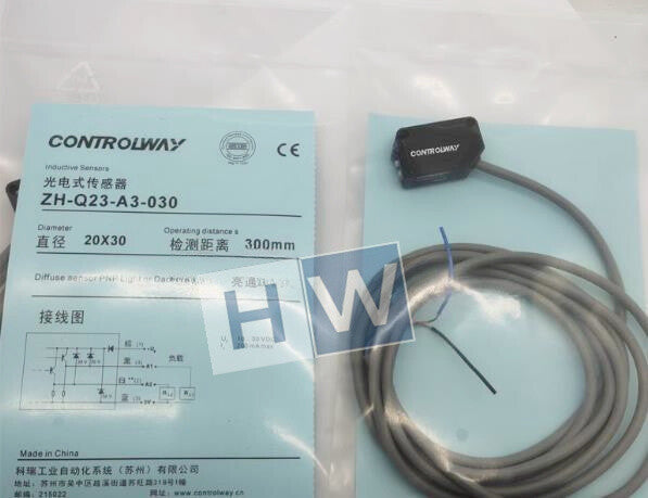 1PC CONTROLWAY Photoelectric Sensor ZH-Q23-A3-030 Quality Assurance