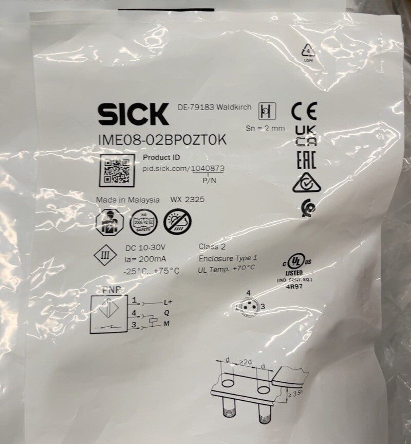 1pcs SICK IME08-02BPOZT0K Sensor 1040873