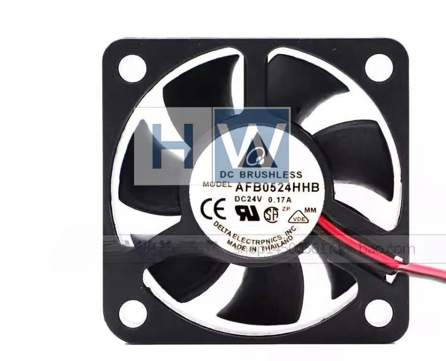 1PC Delta AFB0524HHB 5015 24V 0.17A 5CM high air volume Inverter Cooling Fan