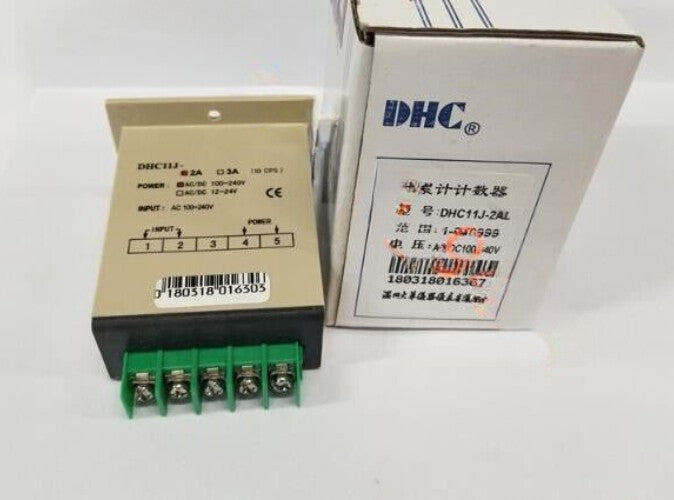 1pc DHC DHC11J-2AL Cumulative Counter DC100-240V AC Voltage Input Signal