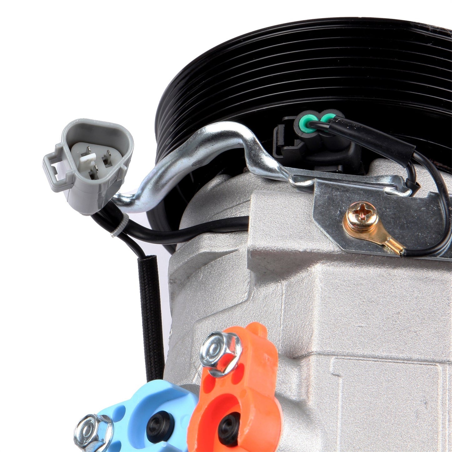 A/C AC Compressor w/ 7 Grooves For 02-06 Toyota Camry 2.4L l4 GAS DOHC