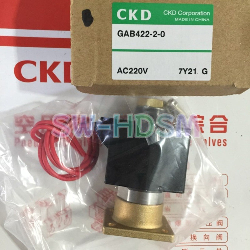 1PCS for CKD Solenoid Valve GAB422-2-0 AC220V Freight Free