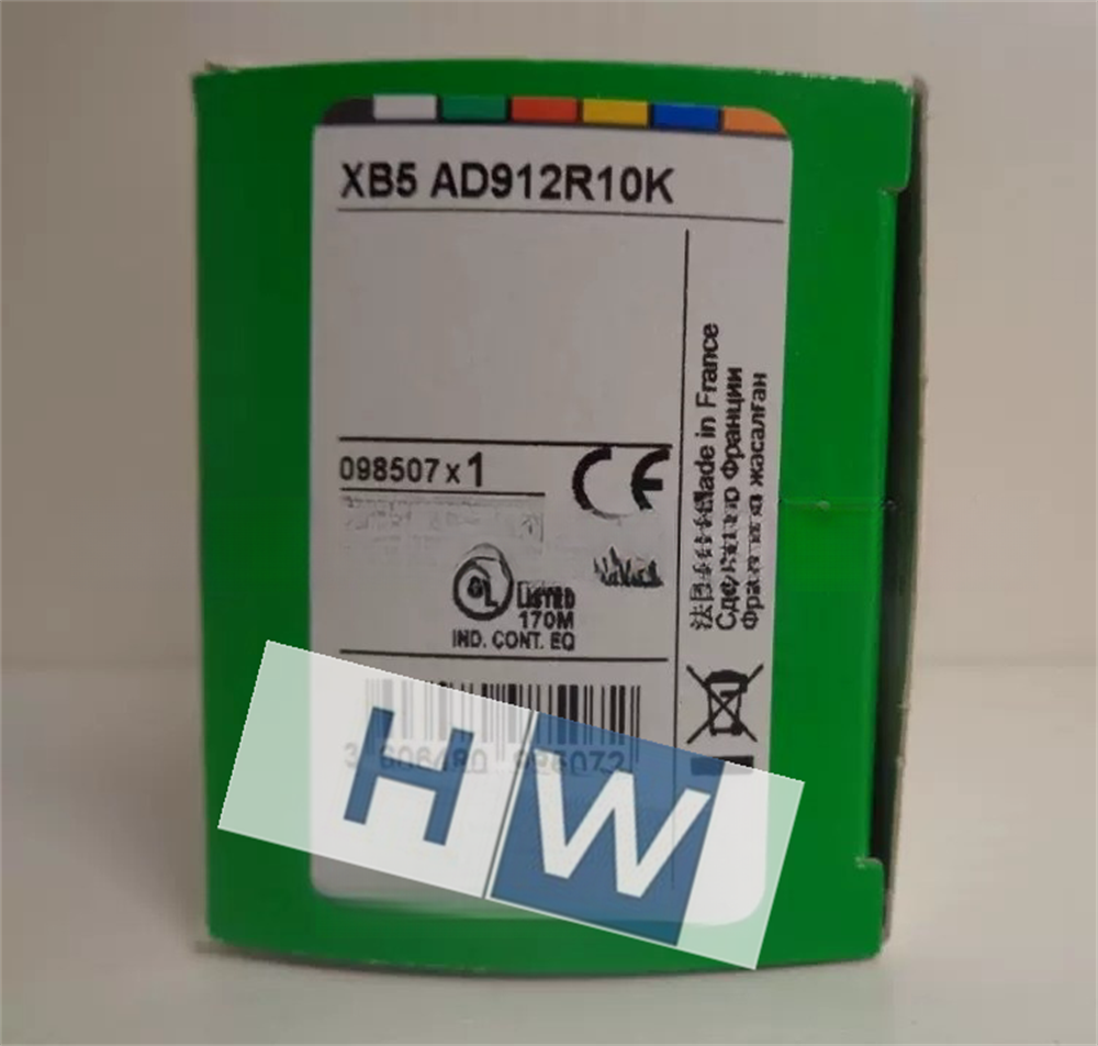 1/Piece Potentiometer XB5AD912R10K XB5 AD912R10K Resistance Value 10kΩ 22mm