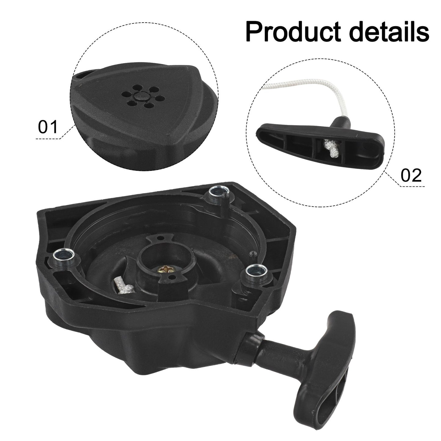 Effortless Replacement Recoil Starter A051003310 for PB2520 PB2620 EB252 EB262