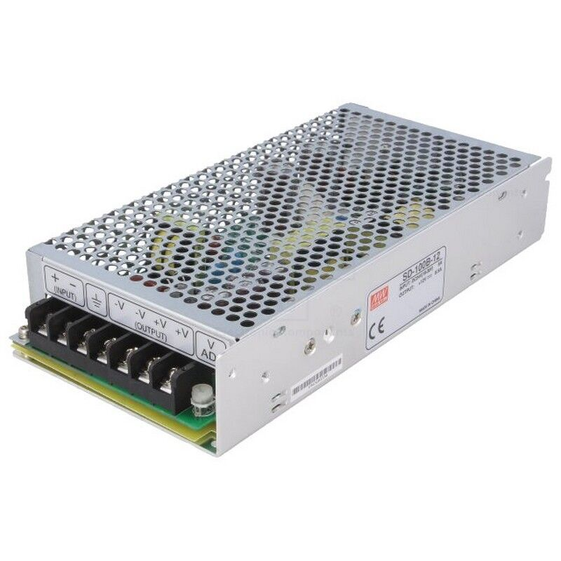 1pcs MEAN WELL SD-100B-12 Switching Power Supply 24V to 12V 8.5A 102W