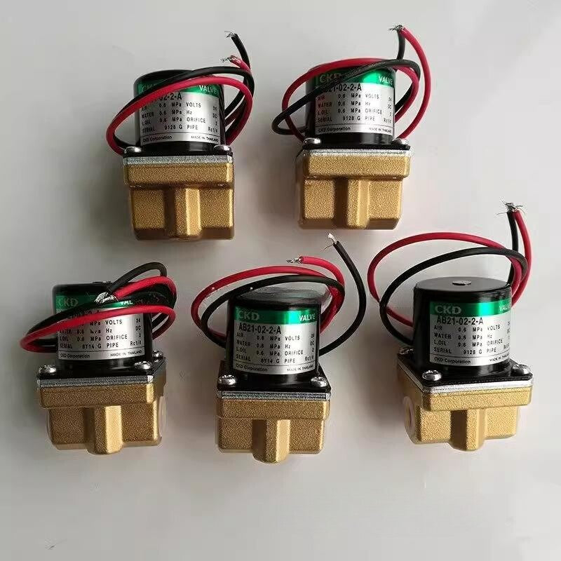 1PC CKD Solenoid Valve AB21-02-2-A-DC24V AB21-02-2-A DC24V