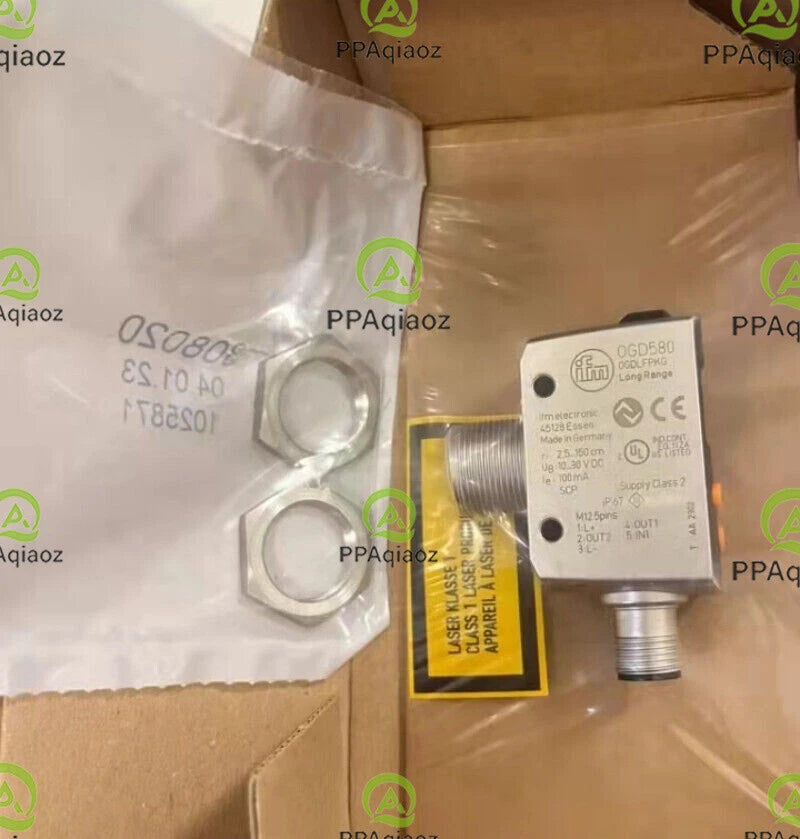 1PC IFM OGD580 Laser Ranging Sensor OGD580 ping