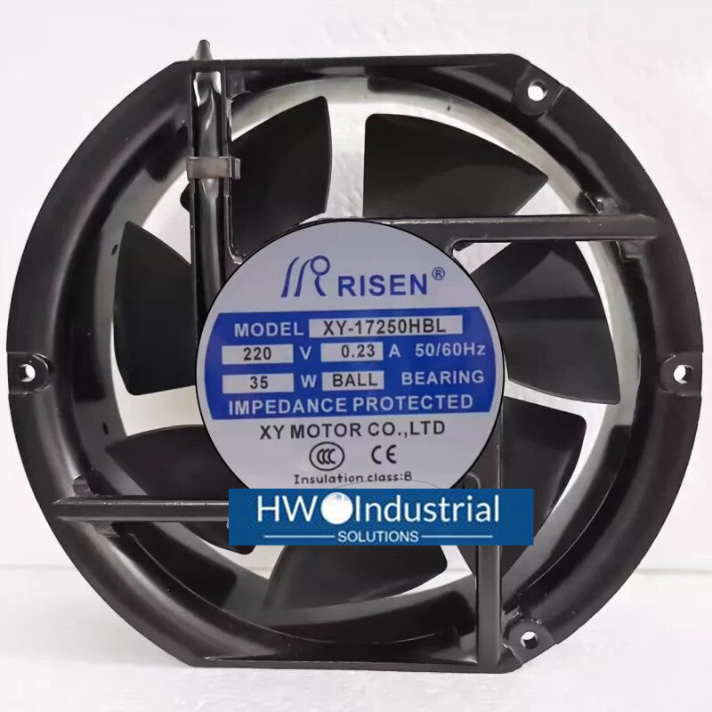 XY-17250HBL 220V 0.23A 35W 17251 17CM Machine Tool Axial Flow Cooling Fan