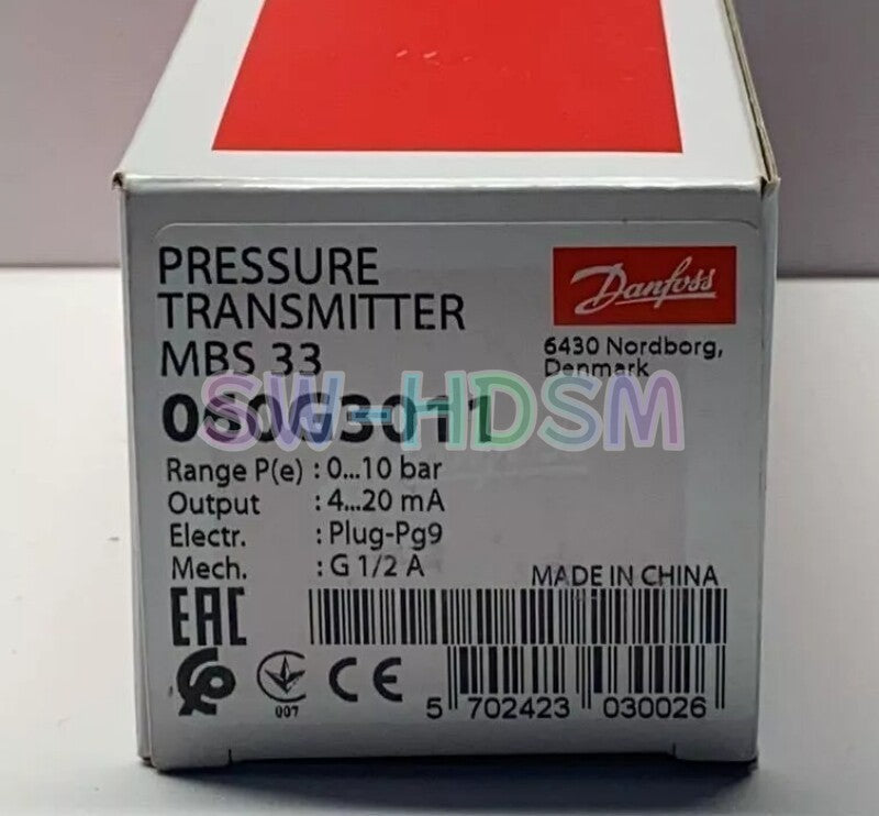 1PCS for Danfoss Pressure Transmitter MBS33 060G3011 Freight Free