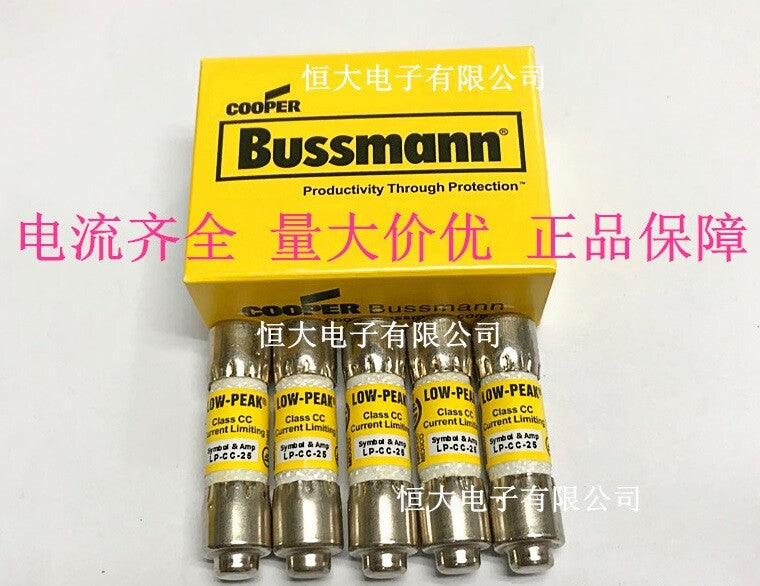 10pcs Bussmann Time Delay Fuse LP-CC-25 LPCC25 25A free ship