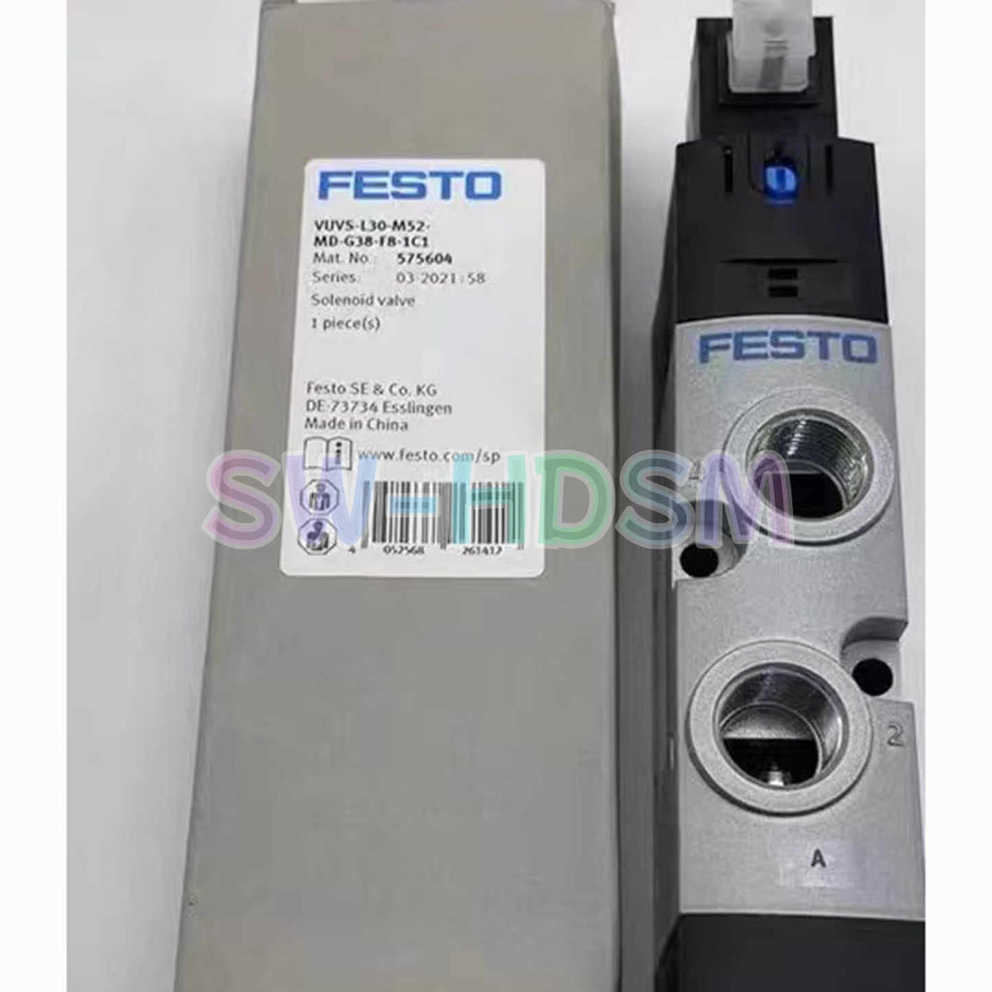 1PCS festo VUVS-L30-M52-MD-G38-F8-1C1 575604 Solenoid valve freight free
