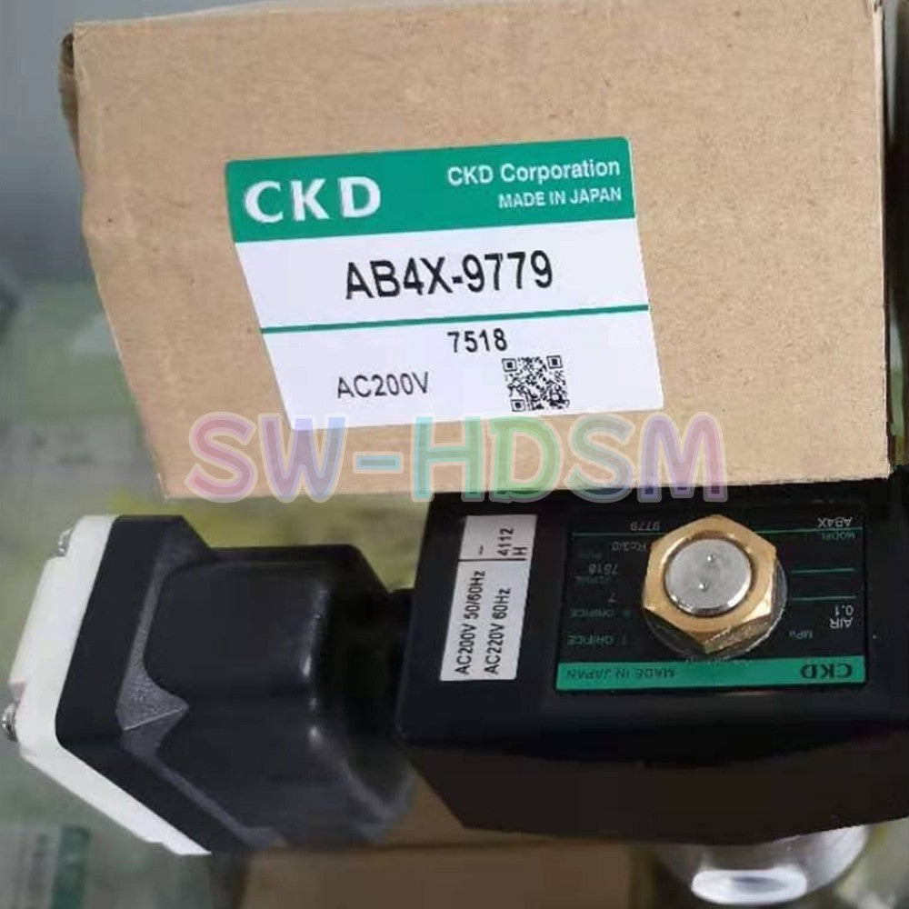 1PCS for CKD AB4X-9779 AC220V Solenoid Valve Freight Free