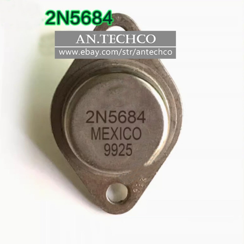 2 Pieces 2N5684 PNP Power AMP Transistors 300W TO-3 MOTOROLA