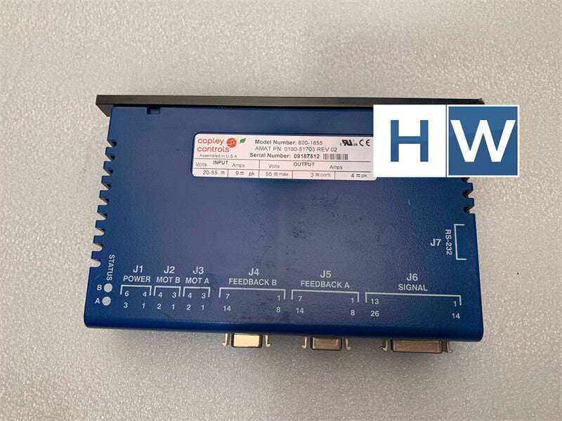 Copley Controls 800-1855 Digital Servo Driver Test One/piece