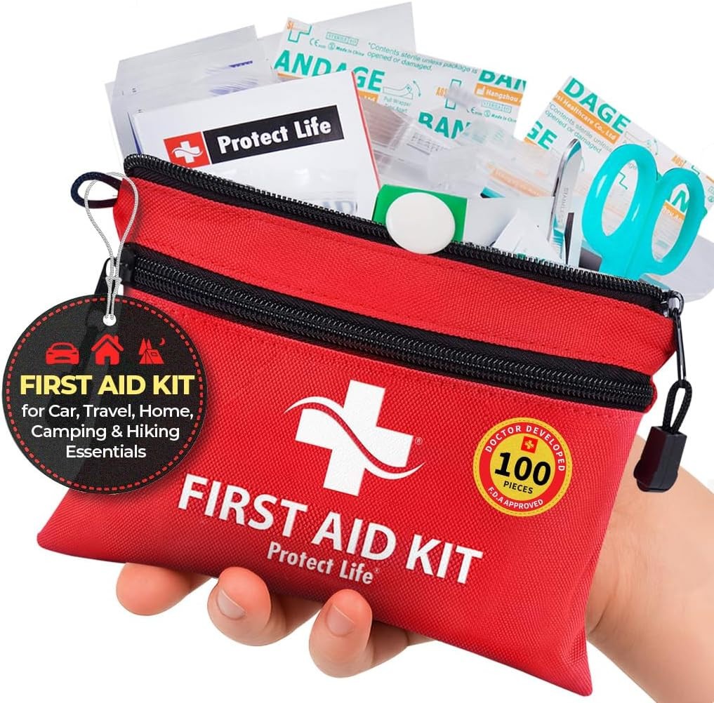 Survival First Aid Kit for Home/Business, Camping Survival Kits | Mini Travel Fi