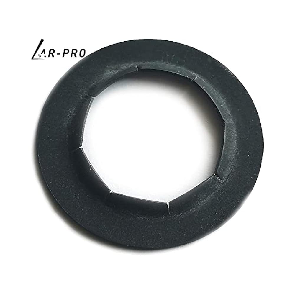 8-Pack Spring Steel Push-On Pushnuts, Fits 5/8" Dolly Axle Rods