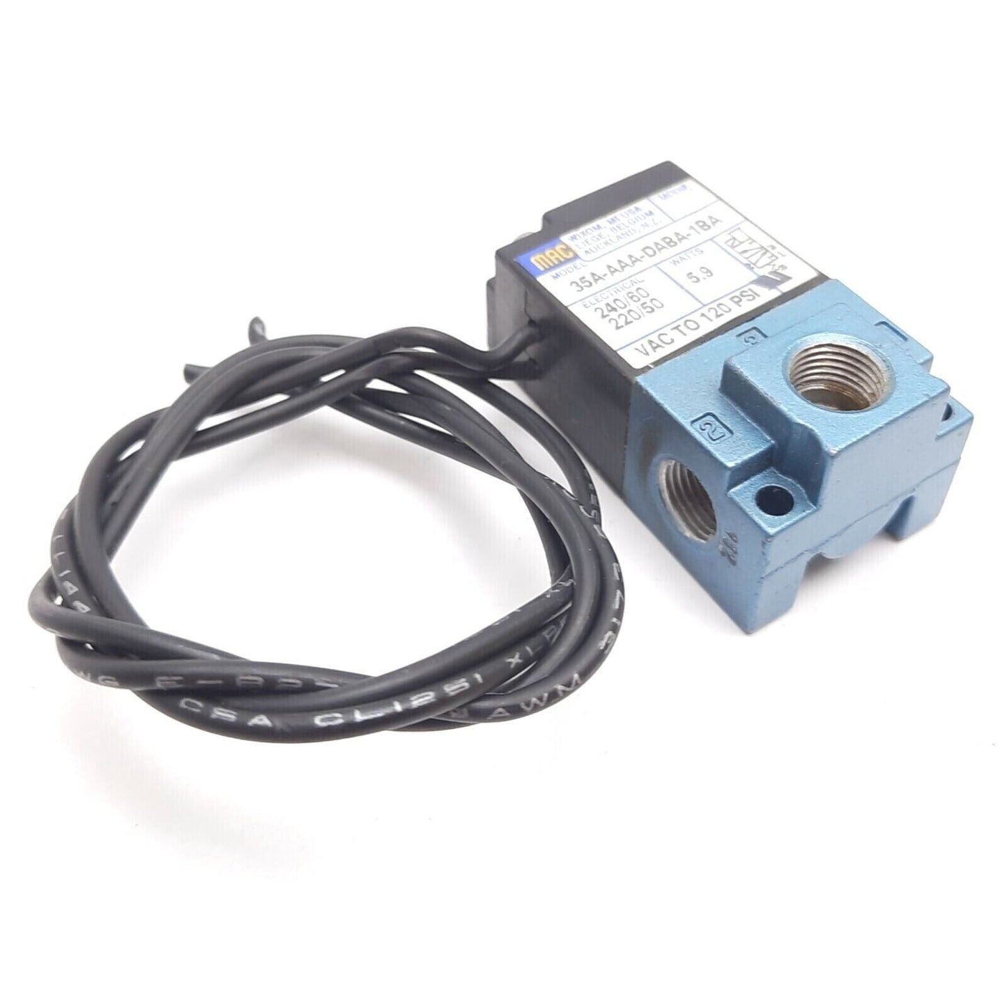 MAC 35A-AAA-DABA-1BA Solenoid Valve