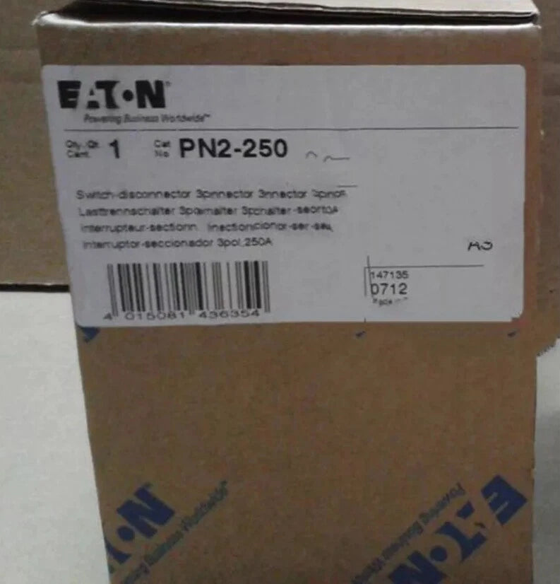 EATON PN2-250 3P 250A breaker #P