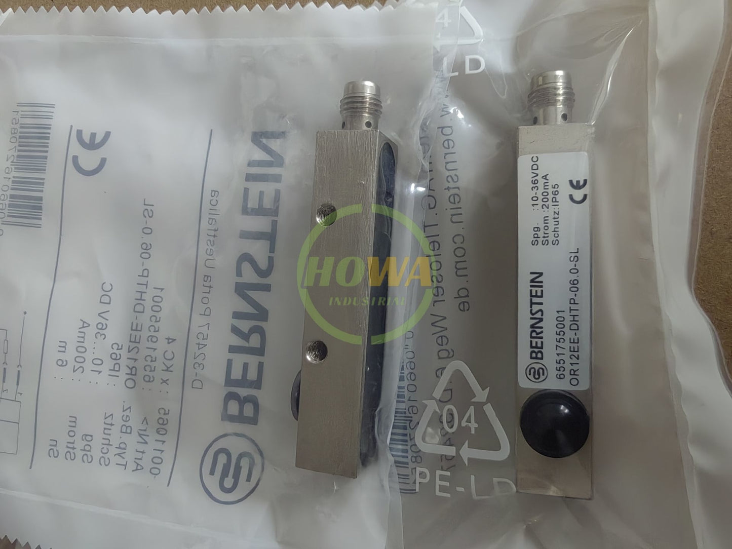 1PC BERNSTEIN OR12EE-DHTP-06.0-SL Optoelectronic Switch Sensor