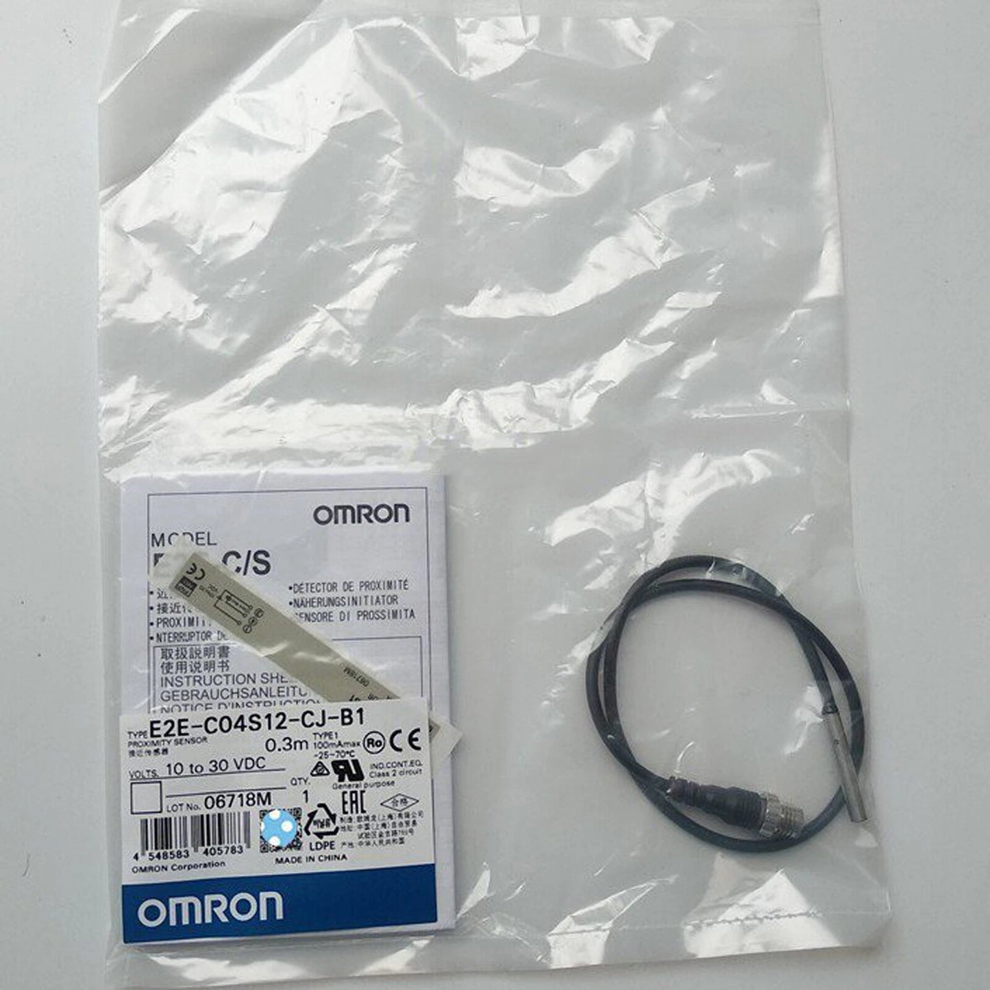 1PC FOR OMRON E2E-C04S12-CJ-B1 Proximity switch FREE SHIPPING#XR #P
