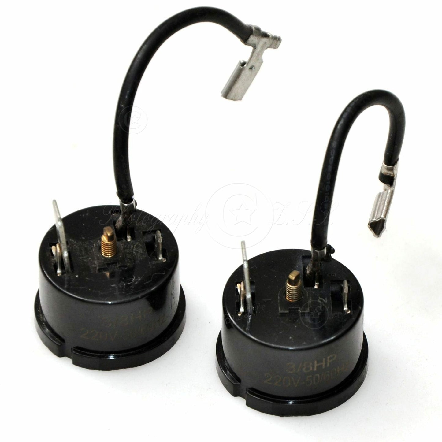 2x Universal 3/8 HP 280 W Refrigerator Washer Cooler Motor Overload Protector