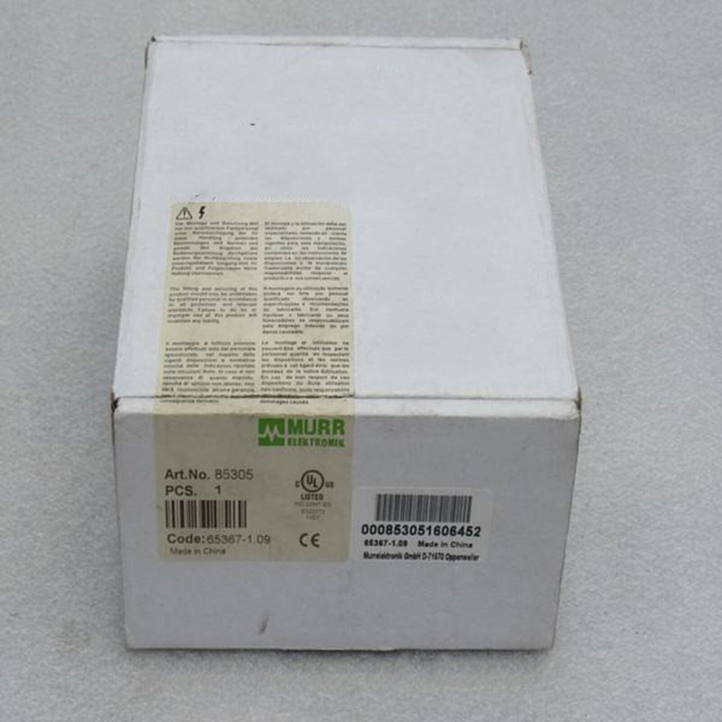 1pcs For MURR Switching Power Supply MURR 85305