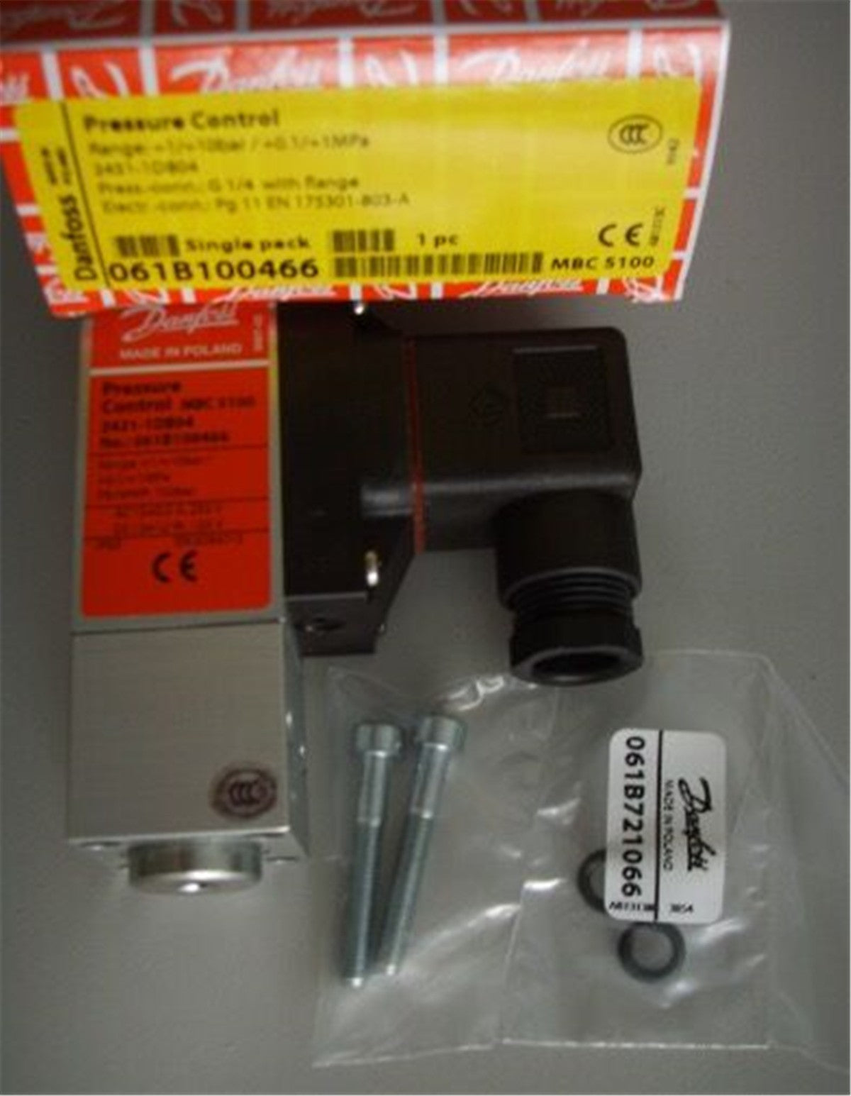 1 PC For DANFOSS 061B100466 Pressure Switch