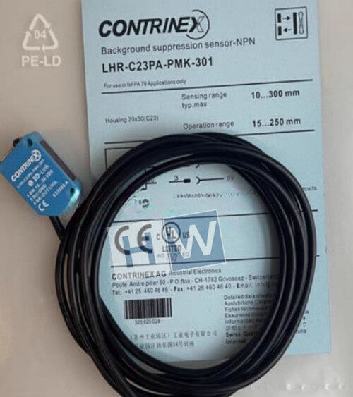 1PC CONTRINEX Photoelectric Sensor LHR-C23PA-PMK-301 Quality Assurance