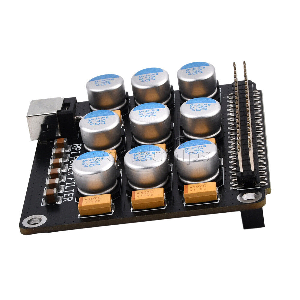 Power Filter Purge Board Compatible For Raspberry Pi DAC Audio Decoder Board