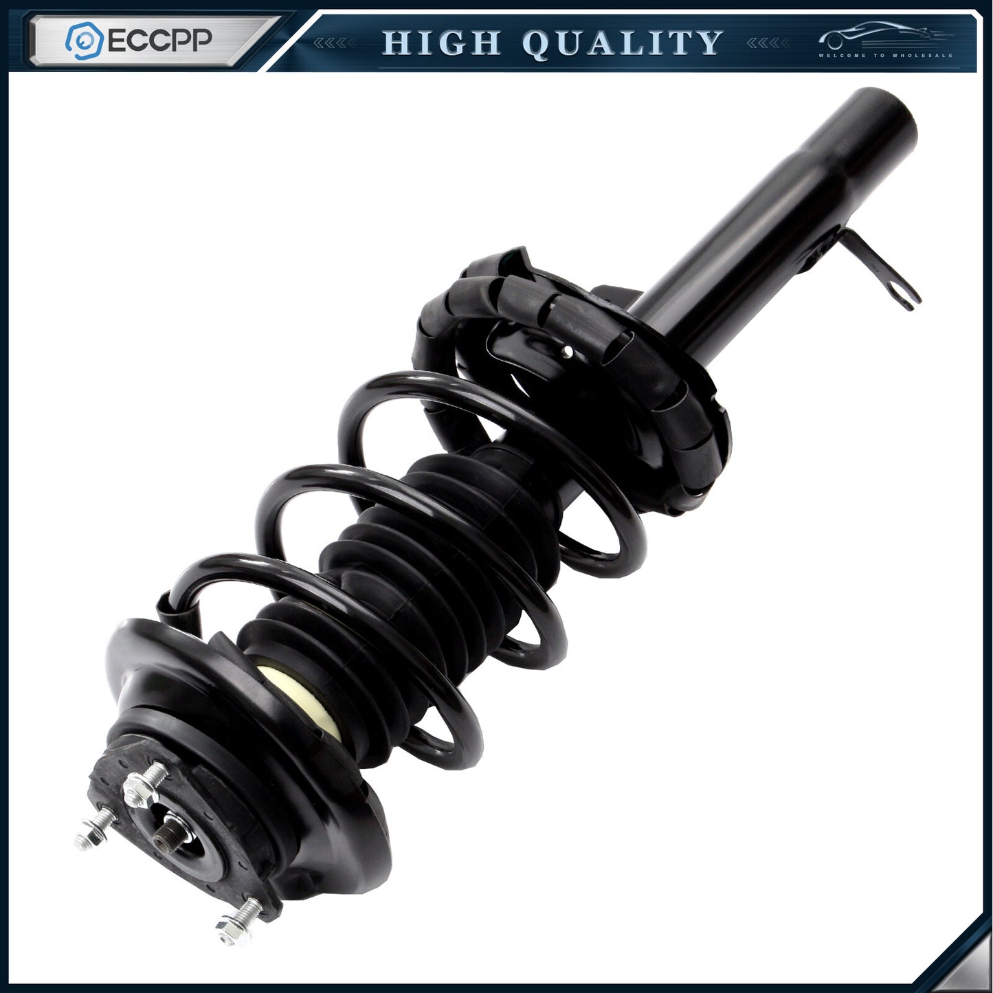 For 2000-2005 Ford Focus (4) Front Complete Struts Spring Assembly + Rear Shock