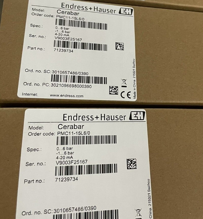 1pcs EH Endress+Hauser PMC11-AA1U1NBWBJA PMC11-15L6/0 Pressure Sensor