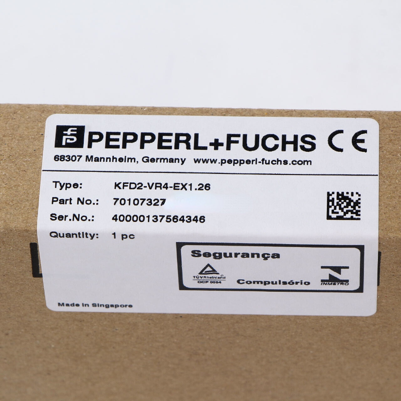 1pcs PEPPERL+FUCHS Safety Barrier KFD2-VR4-EX1.26