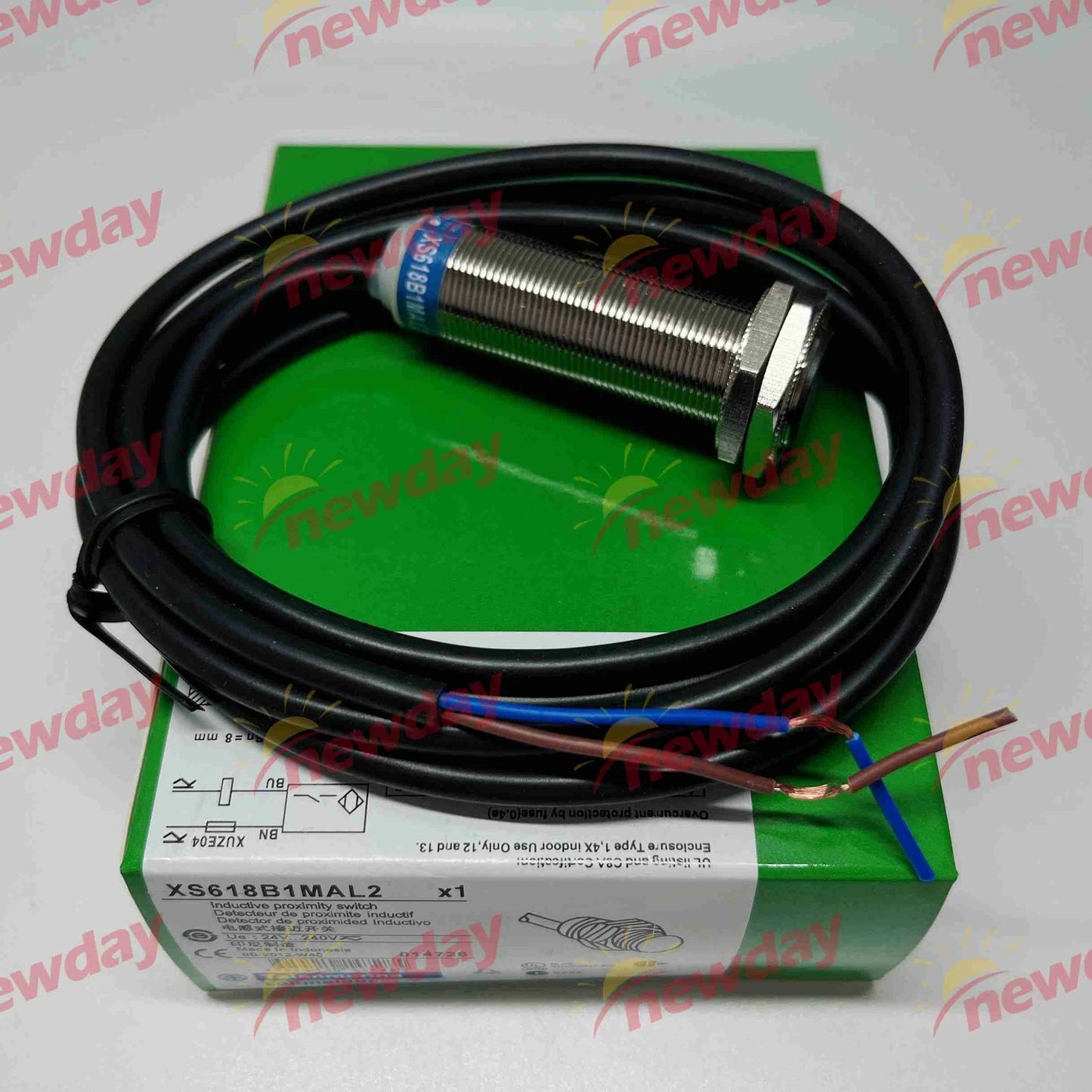 1x Inductive Proximity Sensor Switch For XS618B1MAL2
