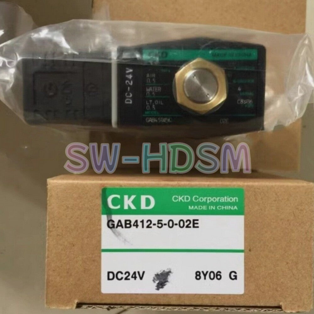 1PCS for CKD GAB412-5-0-02E-DC24V Solenoid Valve Freight Free