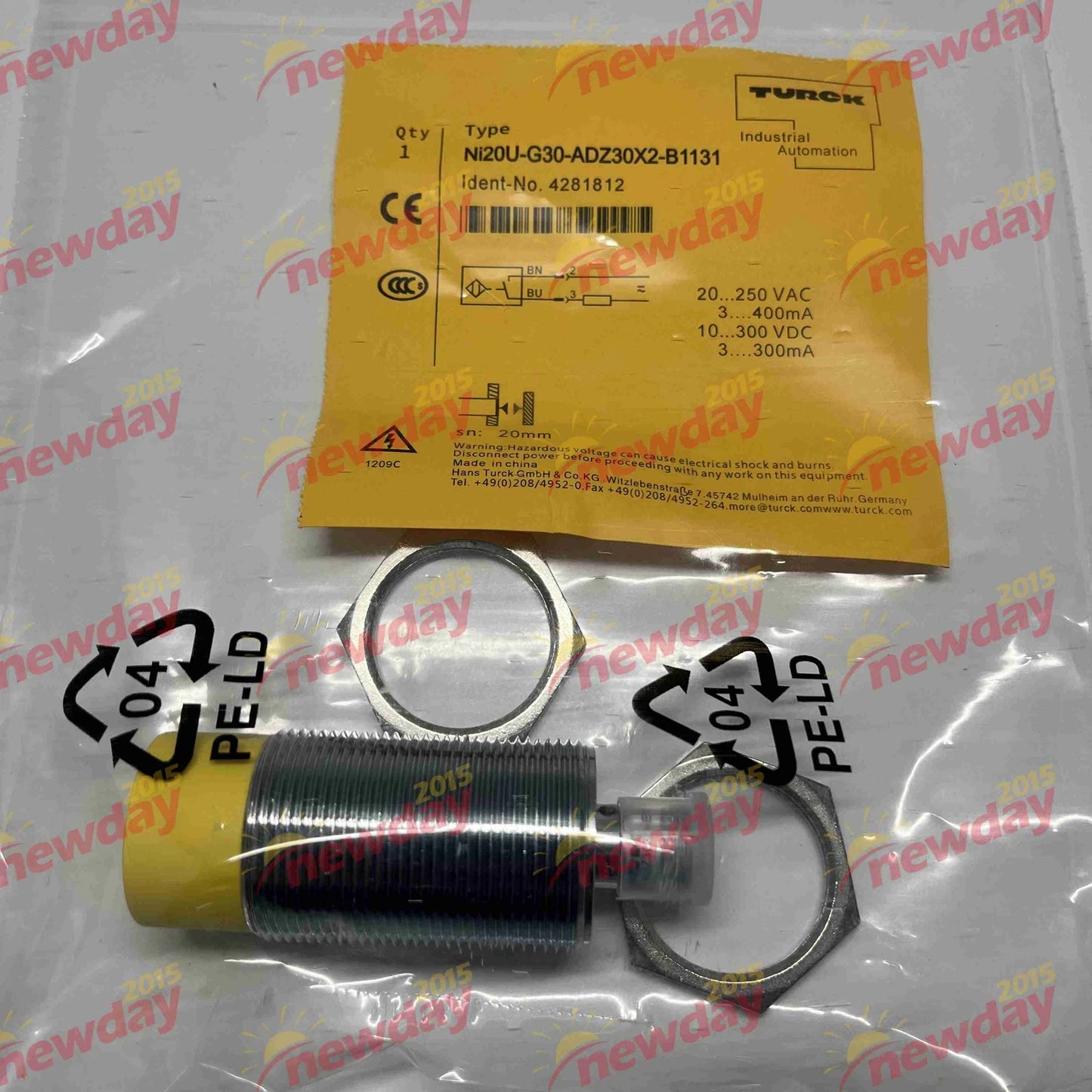1PC For NI20U-G30-ADZ30X2-B1131 Proximity switch sensor
