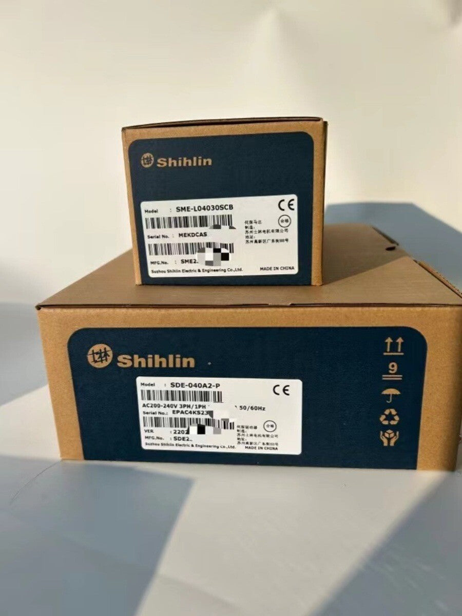 1/piece Shihlin Servo Motor SME-L04030SCB + Driver SDE-040A2-P