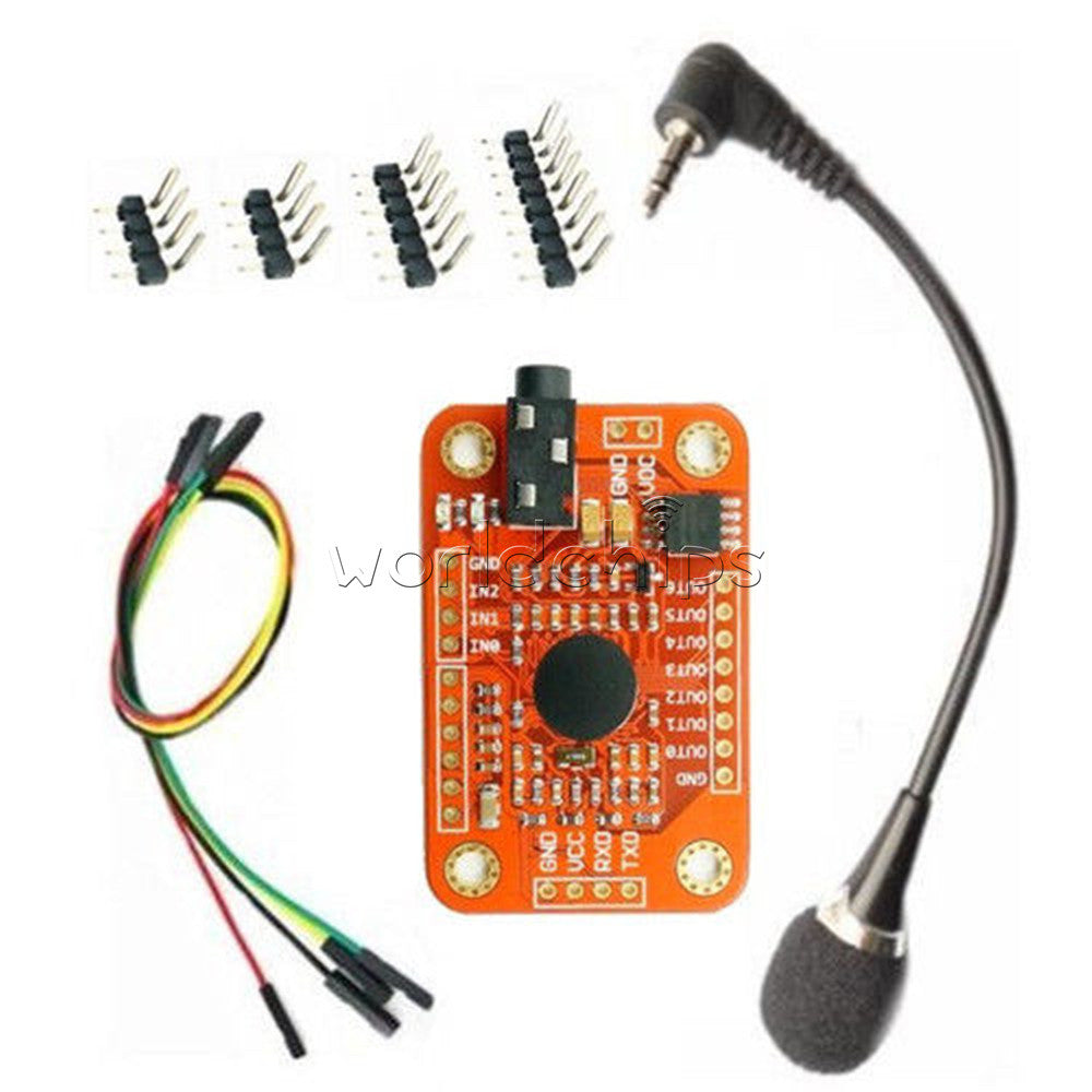 Voice Recognition Module V3 Sensor Board Kits Compatible with Arduino UART GPIO