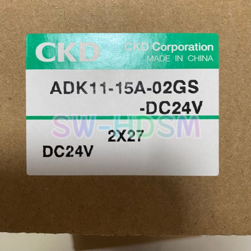 1PCS for CKD ADK11-15A-02GS-DC24V Solenoid Valve Freight Free
