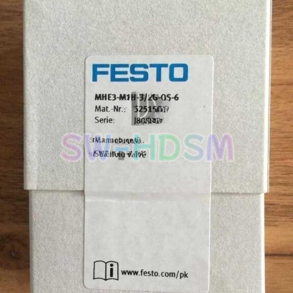 1PCS FESTO MHE3-M1H-3/2G-QS-6 525150 Solenoid Valve Freight Free