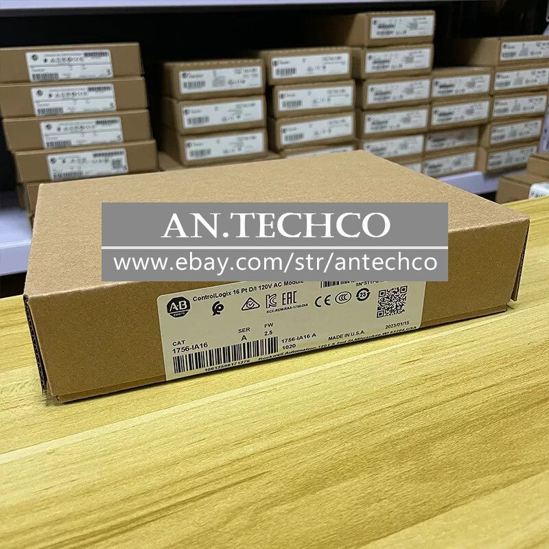 1x Factory Sealed 1756-IA16 SER A ControlLogix PLC Input Module AB 1756IA16