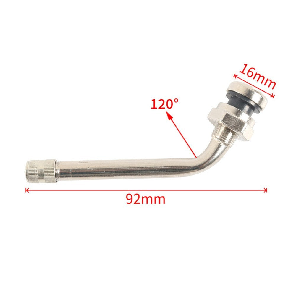 10 Truck Tire Valve Stem Extensions TR545D 60 Degree for Aluminum Wheels