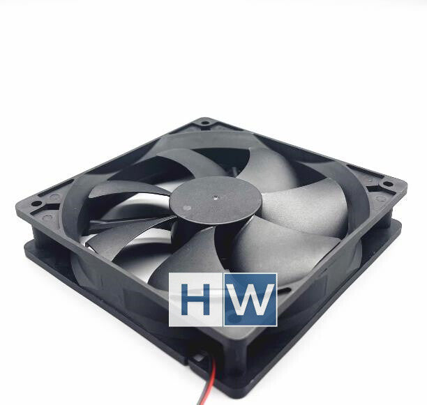 1PC JAMICON 24V 0.20W 12025 12CM KF1225B2H-R 2-wire Cooling Fan